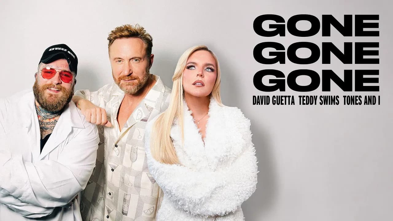 David Guetta, Teddy Swims, Tones and I - Gone Gone Gone [Official Studio Video]