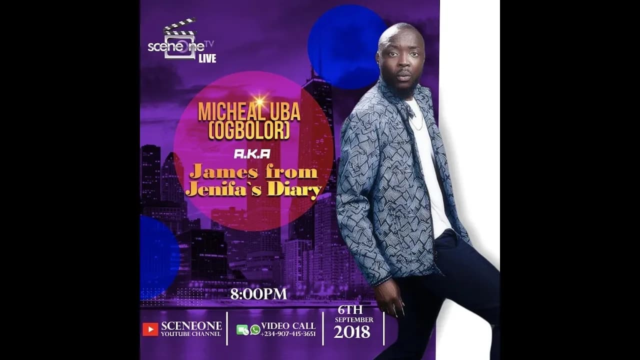 SceneoneTv Live with Ogbolor James of Jenifer's Diary
