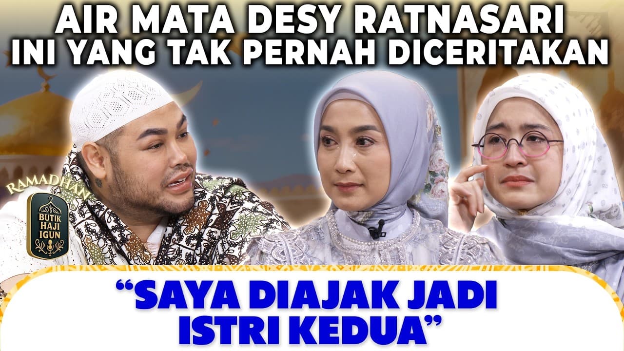 DESY RATNASARI DIDEKATI PRIA BERISTRI, NASYWA: “BAWA ISTRINYA KE SINI OM!”