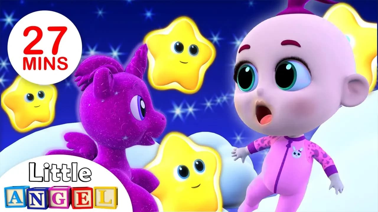Twinkle Twinkle Little Star, Itsy Bitsy Spider, Finger Family Peekaboo | Kids Songs by Little Angel